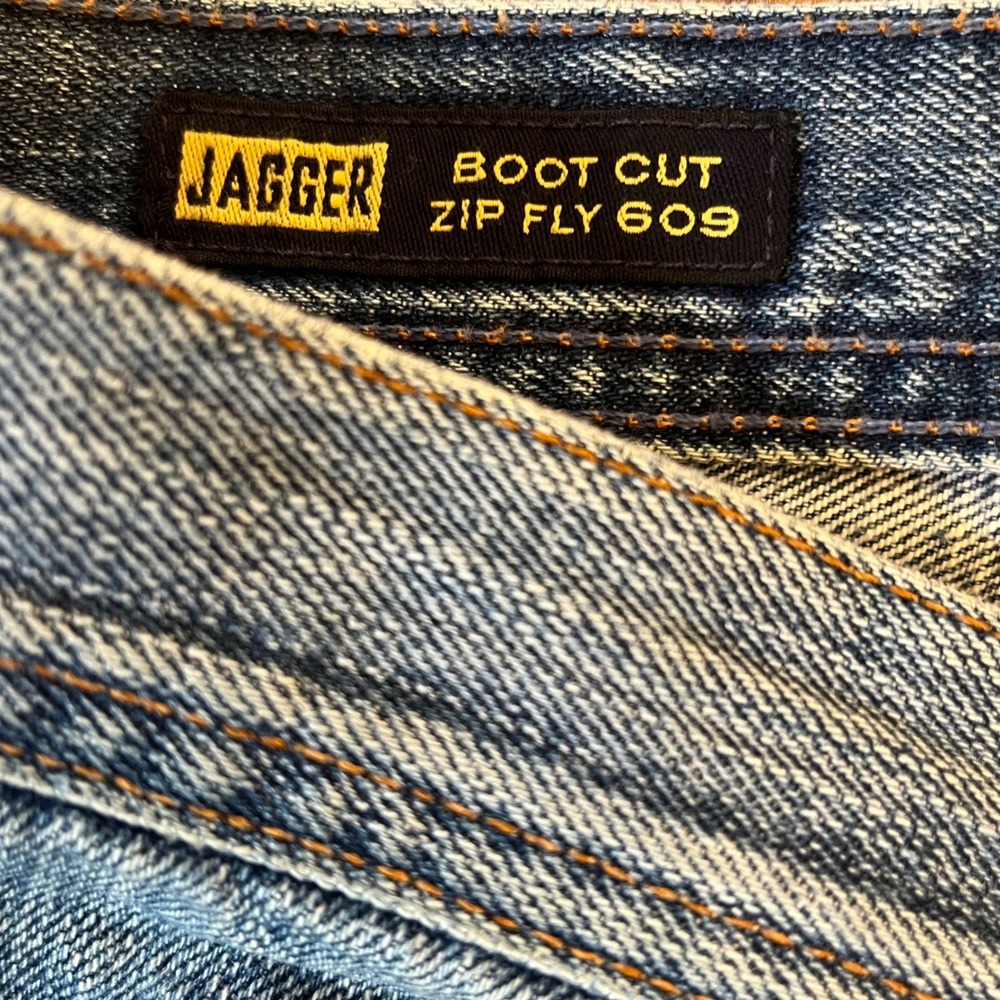 Citizens of Humanity Jagger Bootcut Jeans Mens 38x31 Blue Medium Wash Z-Fly 609 - Picture 11 of 16